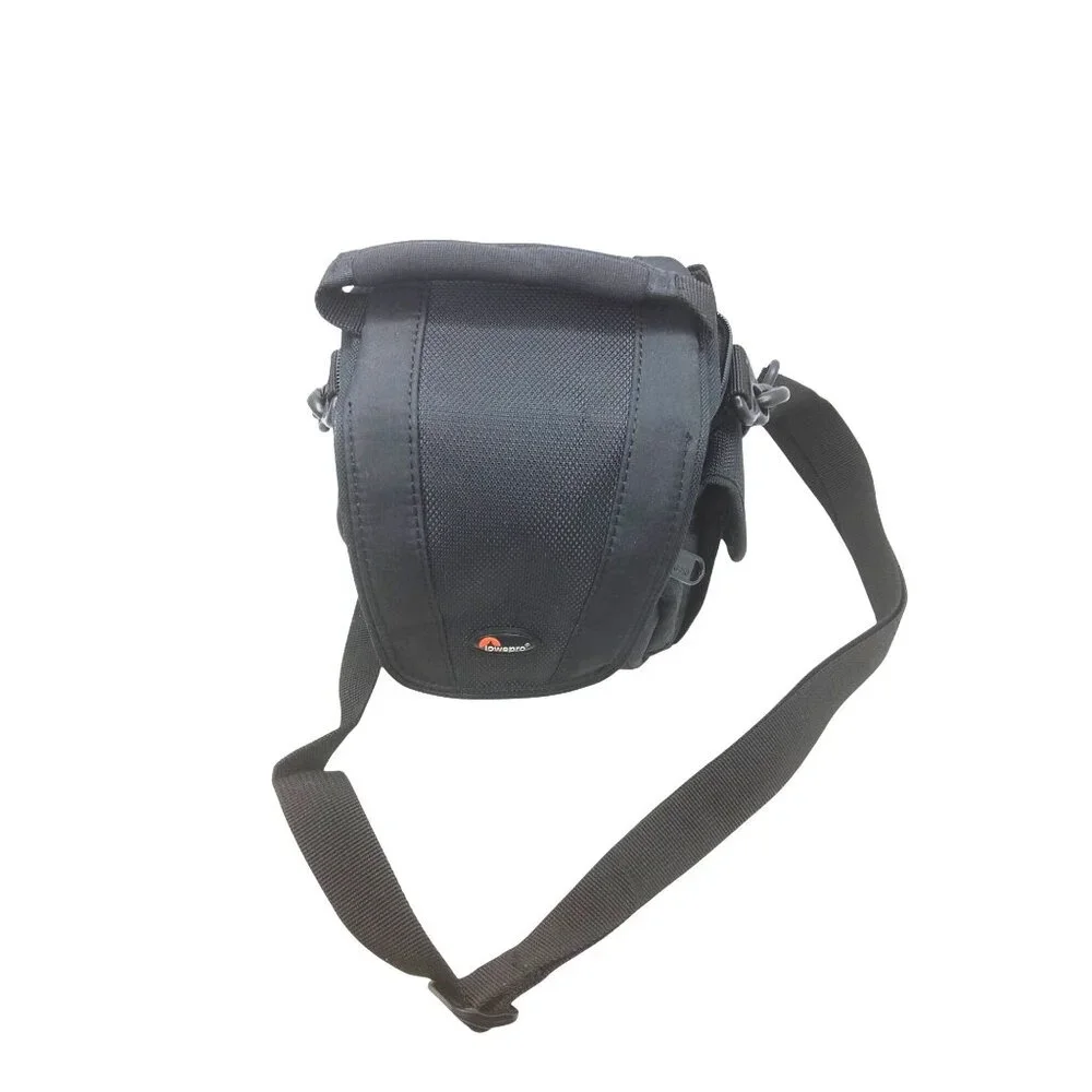 Lowepro Edit 100 Camera Bag Black With Adjustable Shoulder Strap & Padded Interi